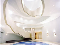 社屋エントランス床