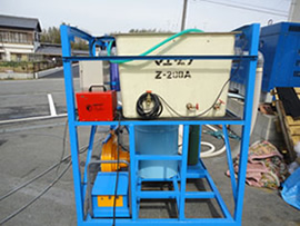 　アクアセルローター使用